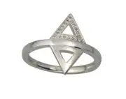Thomas Sabo Ring D_TR0019-725-14 Sterling Silver 925 Silber Diamant klar Gr. 54