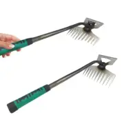 3Pcs Steel Hand Weeder Rake Weeding Weed Remover Puller Manual Tool Garden