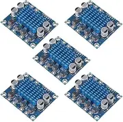 Aswalling 5Pcs TPA3110 XH-A232 30W+30W 2.0 Channel Digital Stereo Audio Power Amplifier Board DC 8-26V 3A
