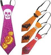 [Hohopeti] scarf ornament halloween themed necktie decorative halloween necktie apparel for