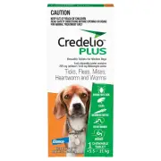 Credelio Plus Chewable Tab for Medium Dogs 5.5 - 11kg (Orange) X 1