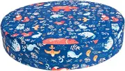 PRETYZOOM Booster Seat Chair Cushion for Dining Table Portable High Chair with Detachable Zipper Design Thickness for Travel and Feeding