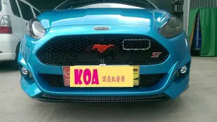 14 15年 福特 FORD MK7.5 馬丁頭 FIESTA 前保桿 側裙 後保桿 空力套件