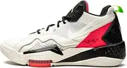 Air Jordan Men's Zoom 92 Basketball Sneakers, White/Black/Sail/Black, 11.5