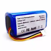 14.4V 2600mAh Rechargeable Battery For LIECTROUX C30B/E30 Robot Vacuum Cleaner