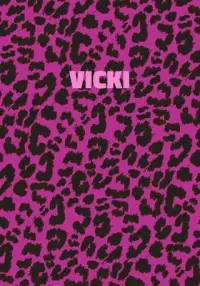 在飛比找博客來優惠-Vicki: Personalized Pink Leopa