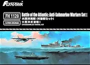 Flyhawk Model FLYFH1120 1/700 Atlantic Battle Set I Plastic Model