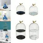 Bird Cage Rack Lipstick Perfume Skin Care Product Iron Art Cosmetic Holder