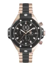 Philipp Plein Mens Two Tone 46mm Bracelet Fashion Watch