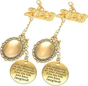 [VALICLUD] Graduation Photo Charm Gem Tray Frame Photo Frame Pendants Unique Pendant Decor for Diy Graduation