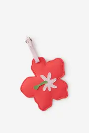 [Typo] Typo - Shaped Luggage Tag - Hibiscus/pomegranate SOLID HIBISCUS/POMEGRANATE