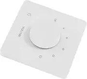 HOLIDYOYO Volume Control Switch Audio Input Selector Adjustable Tone Switch Tone Control Panel Speaker Volume Knob Sound Switch Tone Control Knob Speaker Switcher Audio Switch Plastic White