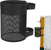 Cosmos Pickleball Ball Holder - Adjustable Hanging Bag & Foldable Storage Basket Mesh Net Pouch for Holding 6 Balls