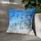 CUSHION COVER PILLOW CASE|GEEK NERD MATHS EQUATIONS
