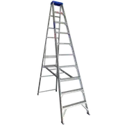 INDALEX 3.0m Industrial Aluminium 180KG Pro Series Single Sided Step Ladder