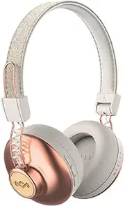 House of Marley EMJH133CP Positive Vibration 2 Bluetooth HeadphonesMic Copper