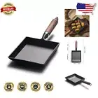 Durable 9x7 Inch Cast Iron Skillet - Your Go-To Mini Pan for Omelettes and More