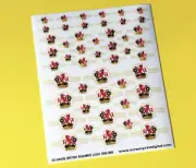 BRITISH RAILWAYS LOGO High Detail stickers decals Model Railway HO OO Gauge