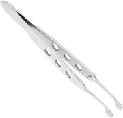 Stainless Steel Gland Tweezers for Eyelid Massage Safe Sturdy Eyelid Forceps for Corrosion Resistant for Salon Home Use