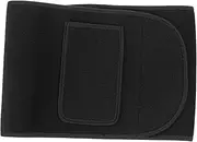 BESPORTBLE Belt Trainers Fitness Waist Cincher Waist Trainer for Women Waist Trainer for Men Waist Wrap Sports Waist Trainer Waist Trimmer for Women Composite Sbr Composite Silver Film Black