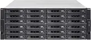 QNAP 24-Bay 4U rp rackmount NAS, Intel Xeon E-2236 6 cores / 12 threads 3.4 GHz processor, 128 GB ECC DDR4, 24 x 2.5"/3.5" SATA 6Gbps HDD/SSD