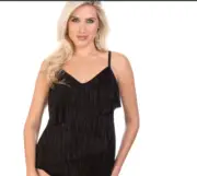 NEW MAGICSUIT by Miraclesuit sz 8 CHLOE tankini top swimsuit black texture