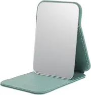 DECOMELODY Vanity Mirror Standing Mirror Tabletop Mirror Desktop Stand Mirror Desktop Mirror Small Desktop Makeup Mirror Small Mirror with Stand Mirror for Dressing Table Sky-Blue