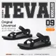 Teva 經典涼鞋 Original Universal 全黑 男鞋 女鞋 緹花織帶 水鞋 休閒 雨鞋 【ACS】 任選