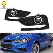 For 2016 2017 2018 Chevrolet Cruze Pair of Fog Lights Lamps w/Cover Switch Kits (for: Chevrolet)