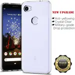 適用於 GOOGLE PIXEL 3A 5.6 英寸柔軟透明矽膠柔性防震 TPU 保護套皮膚防黃變水晶透明果凍保護套