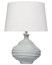 Jamie Young Oasis Ceramic Table Lamp with Linen Shade