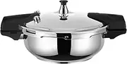 [Mendoule] Stainless Steel Pressure Cooker Small - 2 Liter Kitchen Pressure Cooker,Camping Cookware Stainless Steel for Bone Soup Curry Cooking