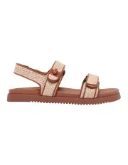 [Nine West] Jimpy Sandal in Natural