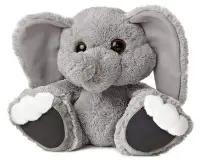 在飛比找Yahoo!奇摩拍賣優惠-8107A 歐洲進口 限量品 可愛Q版大象娃娃超萌小象絨毛玩