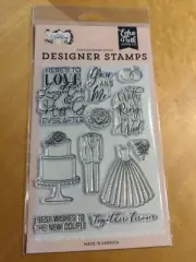 Echo Park Stamps-Here's To Love