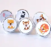 216 Safari Birthday Jungle Baby Shower Hershey Kisses Stickers Set 216, 324