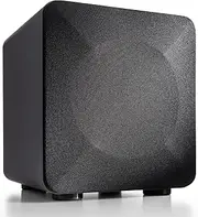 Audioengine S6 210W Powered Subwoofer - Versatile, Tight, Smooth hi-fi Subwoofer - Built-in Amplifier - Wireless-Ready, Designed for Audio and Home Theater Performance Black