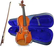 Half Size Acoustic Violin 1/2 with Case MV105-1/2 Natural