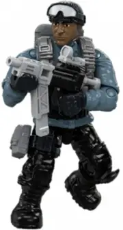 MINI-FIGURE #3 FROM SURFACE TROOPS Mega Construx Call Of Duty FDY74