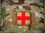 MEDIC PATCH FIRST AID 1ST AID MEDICAL TRAUMA VELCRO® ID PATCH MULTICAM LOW VIS