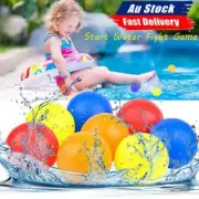 Water Bomb Splash Balls Reusable Water Balloons Kids Pool Toys Water Games AL