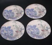 LENOX COLLAGE Tidbit Snack Plates 6 1/4" Set of 4 NEW