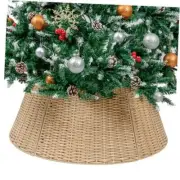 Christmas Tree Collar,Christmas Tree Skirt 27in,Christmas Tree 27In Natural