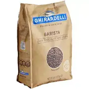 Ghirardelli Barista Dark Chocolate 10M Baking Chips 5lb. - 2/Pieces WS-40841721