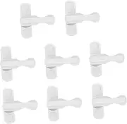 CANIGHT 8 Sets T Shaped Window Locks Practical Extra Security for Home Easy to Install Operate Durable Sash Lock for Enhanced Safety Protection Doors Windows