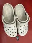Crocs Women's Classic Platform Clogs, Bone, 7