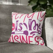CUSHION COVER PILLOW CASE|MAKE UP BEAUTY FASHION QUOTES #3