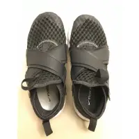 在飛比找蝦皮購物優惠-二手黑色Nike透氣魔鬼氈童鞋（Eur33.5，21cm）