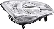 Halogen Headlight Right Driver Side Headlamp Replaces Lighting Accessory 043781 for Partner MK2 MPV Van 04/2015-12/2019