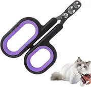 Vbnuyhim Cat Nail Cutter, Cat Nail Cutter, Pet Claw Scissors for Kittens, Small Round Hole Scissors, Pet Anti-Injury Trimmer, Professional Care Tool, Pet Supplies for